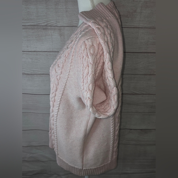 L.L. Bean Cable Knit Sweater Size 1X - Picture 2 of 5